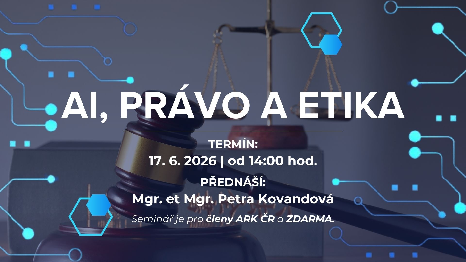 Seminář AI, právo a etika na Valné hromadě